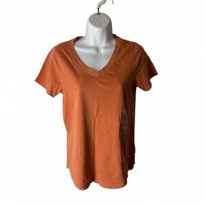Old Navy Women's Orange T-shirt
